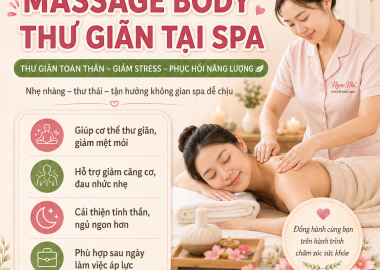 Massage Body Thư Giãn Tại Spa